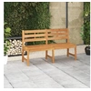 Image de Banc de jardin 150 cm Bois de teck massif