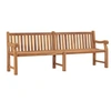 Image de Tuinbank 228 cm massief teakhout316640
