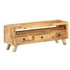 Image de Meuble TV 110x30x40 cm Bois massif de manguier