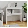 Image de Table console blanc 80x30x80 cm bois d ingénierie