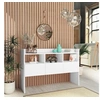 Image de Buffet Blanc 105x30x70 cm Bois d'ingénierie