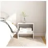 Image de Tables de chevet 2 pcs Blanc 40x30,5x40 cm Bois de pin massif808056
