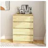 Image de Armoire d appoint 60x36x84 cm Bois de pin massif