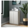 Image de Buffet Blanc 60x36x84 cm Bois de pin massif808109