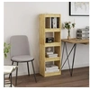 Image de Bibliothèque Séparateur de pièce 40x30x135,5 cm pin massif