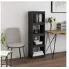 Image de Bibliothèque/Séparateur de pièce Gris 40x30x135,5 cm Pin massif808145