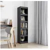Image de Bibliothèque/Séparateur de pièce Gris 40x30x167,5 cm Pin massif808150