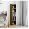 Image de Bibliothèque/Séparateur de pièce Marron miel 40x30x167,5 cm Pin808151
