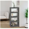 Image de Bibliothèque/Séparateur de pièce Gris 60x30x135,5 cm Pin massif808170