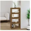 Image de Bibliothèque/Séparateur de pièce Marron miel 60x30x135,5 cm Pin808171