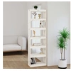 Image de Bibliothèque/Séparateur de pièce Blanc 60x30x199,5cm Pin massif808179