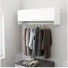 Image de Garde robe blanc 100x32,5x35 cm bois d ingénierie
