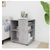 Image de Armoire à roulettes Gris béton 60x53x72 cm Bois d'ingénierie808462
