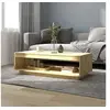 Image de Table basse 110x50x33,5 cm bois de pin massif