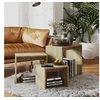Image de 3-delige Tafeltjesset spaanplaat sonoma eikenkleurig808579