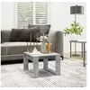 Image de Table d appoint Gris béton 50x50x35 cm Bois d'ingénierie