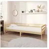 Image de Lit de jour sans matelas bois de pin massif 90x200 cm