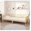 Image de Lit de jour sans matelas bois de pin massif 90x200 cm