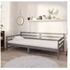 Image de Slaapbank massief grenenhout grijs 90x200 cm806937
