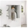 Image de Armoire de couloir Gris béton 97,5x37x99 cm Bois d ingénierie