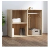 Image de Armoire de dressing Chêne Sonoma 80x40x65 cm Bois d ingénierie