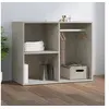 Image de Armoire de dressing Gris béton 80x40x65 cm Bois d ingénierie