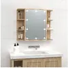 Image de Armoire à miroir avec LED Chêne sonoma 70x16,5x60 cm