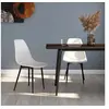 Image de Lot de 2 chaise H. 84 cm non pliable en polypropylene interieur blanc