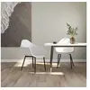 Image de Lot de 2 chaise H. 84 cm non pliable interieur en polypropylene blanc