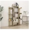 Image de Bibliothèque Chêne Sonoma 86x25,5x140 cm Bois d'ingénierie
