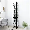 Image de Bibliothèque à 5 niveaux Blanc 40x30x175 cm Bois ingénierie
