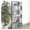 Image de Bibliothèque Séparateur de pièce Gris béton Bois d ingénierie