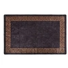 Image de Vloerkleed wasbaar anti-slip 80x150 cm zwart en goudkleurig337928