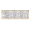 Image de Vloerkleed wasbaar anti-slip 80x300 cm grijs337935