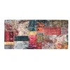 Image de Vloerkleed wasbaar anti-slip patchwork 80x300 cm meerkleurig337965