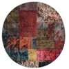 Image de Tapis lavable antidérapant Patchwork ?120 cm multicolore