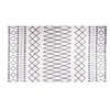 Image de Vloerkleed wasbaar anti-slip 190x300 cm zwart en wit337974