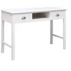 Image de Buffet Blanc 108x45x76 cm Bois de Paulownia massif