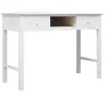 Image de Buffet Blanc 108x45x76 cm Bois de Paulownia massif