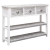 Image de Buffet Gris antique 108x30x76 cm Bois de Paulownia massif338543