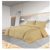 Image de Ensemble de housse de couette Taupe 135x200 cm Coton136134