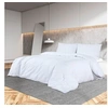 Image de Ensemble de housse de couette Blanc 260x240 cm Coton