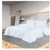 Image de Ensemble de housse de couette Blanc 200x200 cm Coton136168