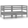 Image de 2x Bois de Pin Massif Canapés d'Angle de Jardin Canapés d'Angle de Patio Meubles de Terrasse Canapés de Jardin 806584