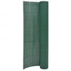 Image de Clôture de jardin double face 110x500 cm Vert