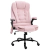 Image de Chaise de bureau de massage Rose Velours