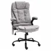 Image de Chaise de bureau de massage gris clair similicuir daim20578