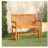 Image de Balancelle de jardin 110 cm Bois d'acacia solide 316608