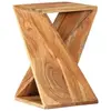 Image de Table d appoint 35x35x55 cm Bois massif d acacia