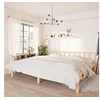 Image de Cadre de lit sans matelas bois massif